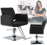 Fotele fryzjerskie - Fotel fryzjerski barberski hydrauliczny do salonu fryzjerskiego Aurora - miniaturka - grafika 1
