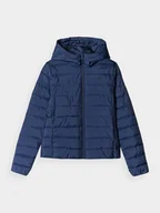 Kurtki damskie - 4F Kurtka pikowana w kolorze granatowym - miniaturka - grafika 1