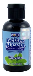 Now® Foods NOW Better Stevia Gliceryt, bez alkoholu, 59 ml - Cukier i słodziki - miniaturka - grafika 1