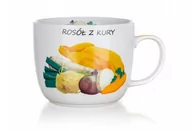 Kubki - Kubek na zupę 730ml Rosół z kury - miniaturka - grafika 1