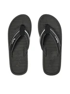 Klapki i japonki męskie - Pepe Jeans Japonki West Basic PMS70156 Czarny - miniaturka - grafika 1