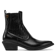 Botki damskie - Kowbojki PINKO Tex 14 SD0345P083 Czarny - miniaturka - grafika 1