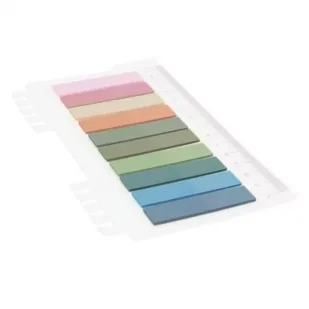 Zakładki indeksujące plastikowe 10x20 12mmx45mm - Etykiety samoprzylepne i bloki etykiet - miniaturka - grafika 1