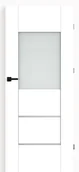 Drzwi wewnętrzne - Dre Drzwi Wewnętrzne Przylgowe Z Szybą Lumio 3 Biel Alpejska - miniaturka - grafika 1