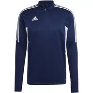 Bluzy męskie - Bluza Męska Adidas Condivo 22 Training Granatowa Ha6270-S - miniaturka - grafika 1