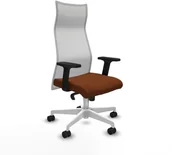 Fotele i krzesła biurowe - Krzesło Biurowe Piqueras y Crespo B2D026N Brązowy - miniaturka - grafika 1