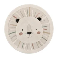 Dywany dla dzieci - Kremowy dywan dziecięcy ø120 cm Clown – Universal - miniaturka - grafika 1