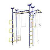 Wyposażenie sportowe i gimnastyczne - drabinka gimnastyczna Pegas 2 - niebieski - miniaturka - grafika 1