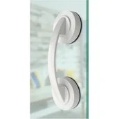 Zawiasy, okucia i inne akcesoria - Uchwyty do dużych drzwi i okien szklanych, przesuwanych drzwi łazienkowych, szafek, garderób, przyssawki. - miniaturka - grafika 1