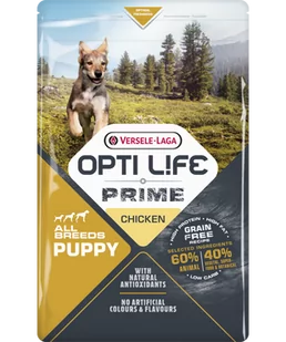 VERSELE-LAGA Opti Life Prime Puppy 2,5kg - karma bezzbożowa dla szczeniąt z kurczakiem - Sucha karma dla psów - miniaturka - grafika 2