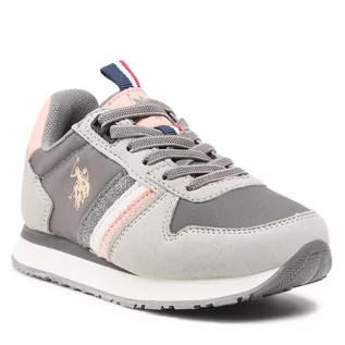 Buty dla dziewczynek - Sneakersy U.S. POLO ASSN. - Nobik003 NOBIK003K/AYH1 M Gry LGR01 - grafika 1