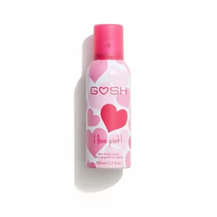 Gosh I Love Pink dezodorant spray 150 ml - Dezodoranty i antyperspiranty dla kobiet - miniaturka - grafika 1