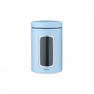 Pojemniki kuchenne - Brabantia Pojemnik z okienkiem Dreamy Blue 216961 1.4 l - miniaturka - grafika 1