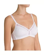 Biustonosze - Triumph Damski biustonosz bawełniany Beauty N bez fiszbin, biały, 85D - miniaturka - grafika 1