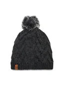 Czapki damskie - Buff Czapka Knitted & Fleece Hat 123515.901.10.00 Szary - miniaturka - grafika 1
