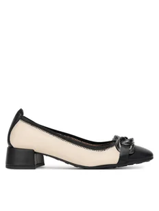 Hispanitas Półbuty CHI254349 Biały - Półbuty damskie - miniaturka - grafika 1