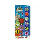 Figurki dla dzieci - Figurka Odlotowe Coolkulki -  6 kulek + 6 ubranek - totem box niebieski - miniaturka - grafika 1