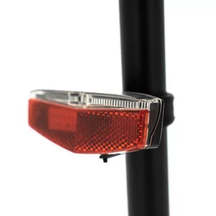 Lampka rowerowa Btwin tylna na bagażnik USB - Lampki rowerowe - miniaturka - grafika 1