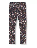 Legginsy - Noppies Dziewczęce legginsy z nadrukiem Auckland, Black Iris - P554, 110 cm - miniaturka - grafika 1