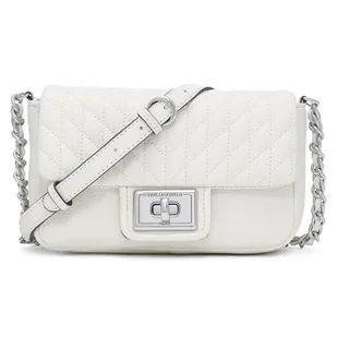 Karl Lagerfeld Paris Damskie Lh0ea502 Cross Body, Wintr biały/srebrny, Rozmiar Uniwersalny - Torebki damskie - miniaturka - grafika 1