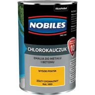 Emalie - Nobiles Emalia chlorokauczukowa Żółty Sygnałowy 0,9 l - miniaturka - grafika 1
