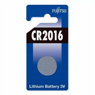 FUJITSU BATERIA LITOWA CR2016 1szt F-CR2016-1B - Baterie i akcesoria - miniaturka - grafika 1