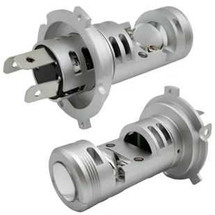 żarówki LED H4, H19 12-24V CANBUS do lamp z USA, własna linia odcięcia 2 szt. nie wymieniaj lamp tylko żarówkę - Żarówki samochodowe - miniaturka - grafika 1