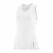 Koszulki sportowe damskie - Koszulka Salomon Sense Aero Tank W White - miniaturka - grafika 1
