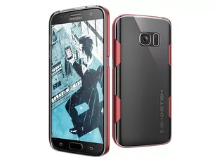 Samsung Ghostek Etui Ghostek Cloak Galaxy S7 Edge + Szkło Red - Etui i futerały do telefonów - miniaturka - grafika 2