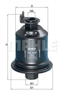 Filtr paliwa Mahle KL 509 - Filtry paliwa - miniaturka - grafika 1