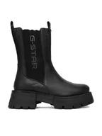Botki damskie - G-Star Raw Sztyblety CEO-WI16-525-03 Czarny - miniaturka - grafika 1
