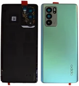 Części serwisowe do telefonów - ORYGINALNA KLAPKA BATERII OPPO Reno 6 Pro 5G NIEBIESKI - miniaturka - grafika 1