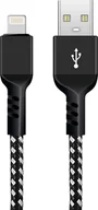 Kable USB - Kabel USB Maclean USB-A - Lightning 2 m Czarny - miniaturka - grafika 1