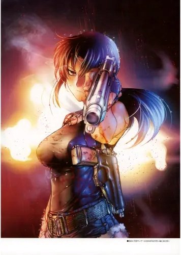 Plakat Anime Manga Black Lagoon bl_060 A3 (custom)