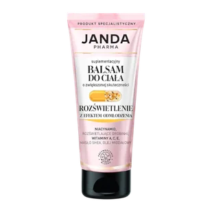Janda Pharma Suplementacyjny balsam do ciała Rozświetlenie z efektem odmłodzenia - Balsamy i kremy do ciała - miniaturka - grafika 1