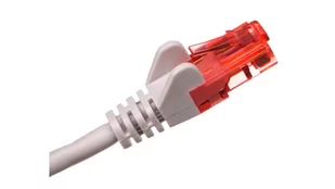 Kabel krosowy patchcord U/utp kat.6 Cca szary 0,5m - Patchcordy - miniaturka - grafika 2