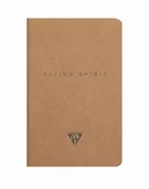 Zeszyty szkolne - Zeszyt Clairefontaine Flying Spirit B6, linie, brązowy - miniaturka - grafika 1