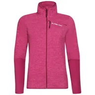 Bluzy sportowe damskie - Bluza damska Alpine Pro Orfhana Rozmiar: L / Kolor: różowy - miniaturka - grafika 1