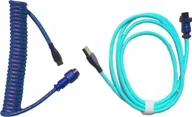 Kable USB - CORTEK KABEL USB AVIATOR TURKUSOWY-NIEBIESKI - miniaturka - grafika 1