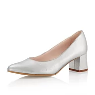 Czółenka - Fiarucci Buty dla panny młodej Mette - damskie, czółenka, różowy glamour, skóra, Rose Glamour, 40 EU - miniaturka - grafika 1