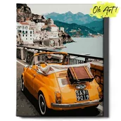 Malowanie po numerach - Obraz Malowanie Po Numerach 40X50 Cm / Samochód Na Nadbrzeżu / Oh Art - miniaturka - grafika 1