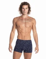 Majtki męskie - LAMA Bokserki męskie GRANATOWE r. XL - miniaturka - grafika 1