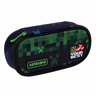 Astra Piórnik Szkolny Saszetka Z Wewnętrzną Klapką Etui Na Przybory Szkolne Do Your Best - Piórniki - miniaturka - grafika 1