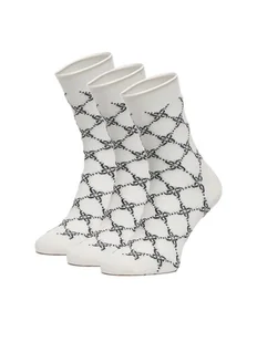 Nine West Skarpety CEO_BR_NW_Silver_01_Z_AW25 (3 PACK) Czarny - Skarpetki damskie - miniaturka - grafika 1