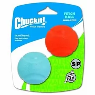 Zabawki dla psów - CHUCKIT Piłki do wyrzutni M 6cm 2szt - miniaturka - grafika 1