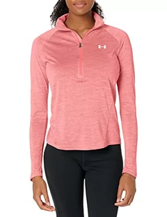 Swetry damskie - Under Armour Damski sweter z długim rękawem Tech Twist ½ Zip - grafika 1