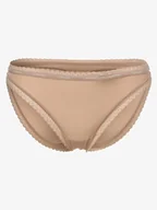 Majtki damskie - Calvin Klein - Slipy damskie, beżowy|różowy - miniaturka - grafika 1