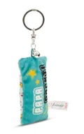 Plecaki - NICI 62109 breloczek do kluczy mini pluszowa poduszka tata rockt 8 cm z dzwoneczkiem kolorowy towarzysz do plecaka lub torby, uchwyt na klucze dla małych i dużych 62109 - miniaturka - grafika 1