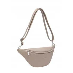 Beżowa Torebka Saszetka Damska Nerka LUIGISANTO Przez Ramię Praktyczna - Torebki damskie Beżowa Torebka Saszetka Damska Nerka LUIGISANTO Przez Ramię Praktyczna - Torebki damskie - miniaturka - grafika 1