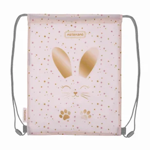 Worek na obuwie Astrabag Fluffy Bunny Ad1 - Worki na buty - miniaturka - grafika 1